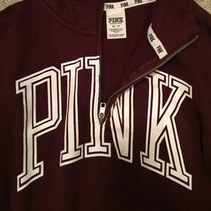 VS Pink XS Half ZIP